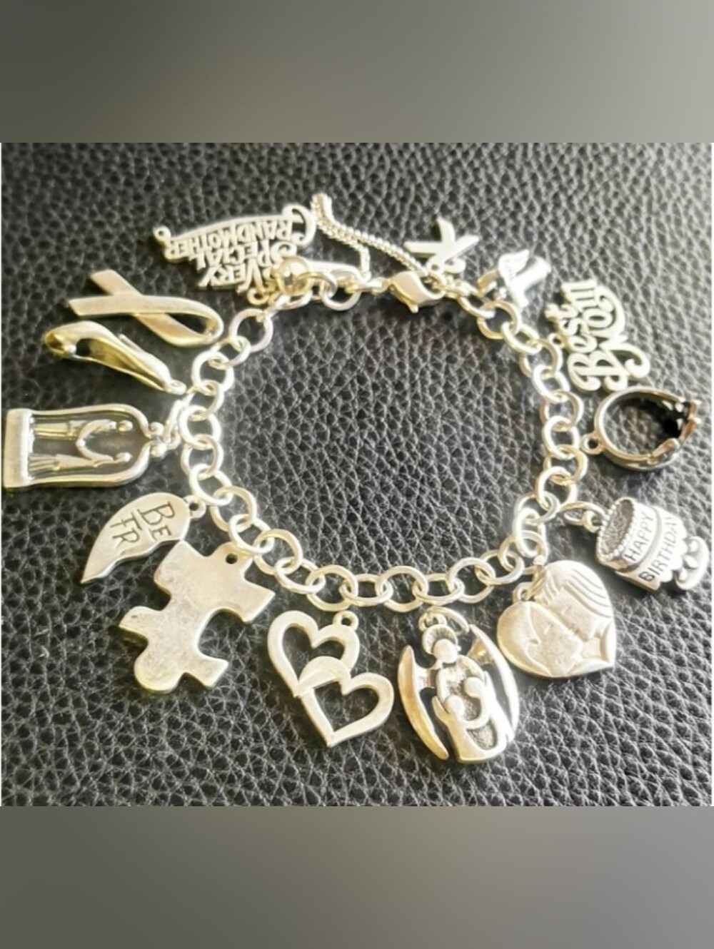 AUTHENTIC JAMES AVERY BRACELET & 14 CHARMS